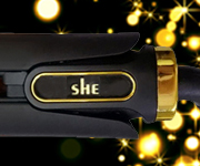 gold hair straighteners